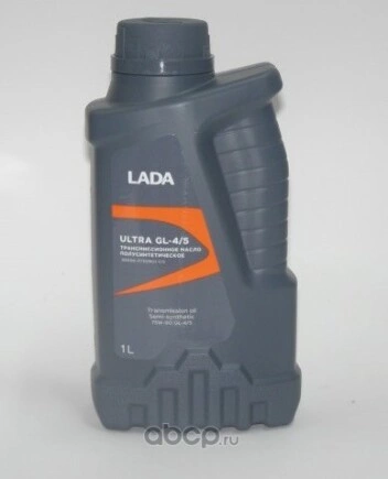 Масло трансмиссионное LADA Ultra 75W90 полусинтетическое 1 л купить 809 ₽